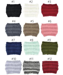 femmes large crochet bandeau INS Big Girls Tricoté Twist Bandeau Hiver Oreille Chaud Élastique Bande De Cheveux Bonnet Cap Cheveux Accessoires