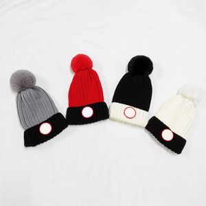 Chapeau d'hiver pour femmes, bonnet de stylistes de luxe, bonnet tricoté en laine chaude, chapeaux de styliste doux et élastique de haute qualité