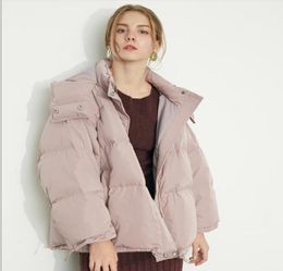 Women Winter Jacket Ladies Real Raccoon Fur Duck Down dentro del abrigo cálido Femme con toda la etiqueta Chaqueta de alta calidad Doud1522248