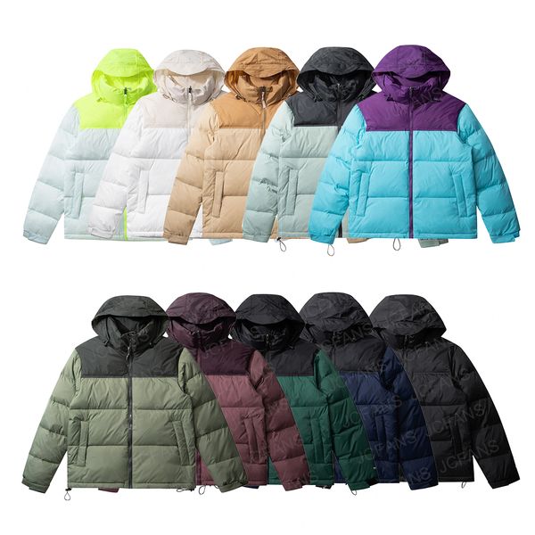 Puffer Jacket Blanc Canard Vers Le Bas 90% Designer Vestes Caché À Capuchon Étanche Étiquettes De Broderie Hommes Femmes Parka Bodywarmer Hiver Puffer Manteau