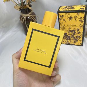 Parfum floral jaune pour femmes BLOOM PROPUMO DI FIOri 100 ml bonne odeur longue durée laissant parfum corporel bateau rapide