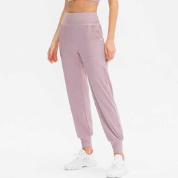 Dames yoga-broek met trekkoord Stretch casual relaxte fit broek Finess Wear joggingbroek voor hardlopen en tranning