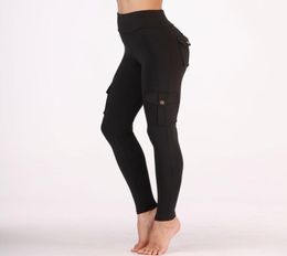 Pantalon de Yoga pour femmes, Leggings de Sport, Style Cool, collants d'entraînement, vert noir, Capris élastique, pantalon de course, slim, jeggings6049690