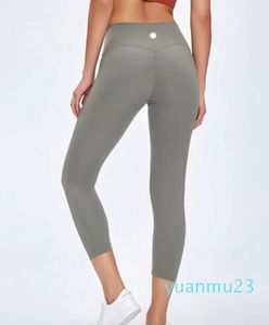Dames yogabroek cropped broek push ups fitness leggings zachte hoge taille heuplift elastische sport