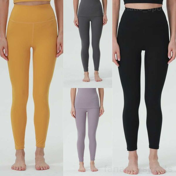 Mallas largas deportivas de Yoga para mujer, pantalón de chándal sin costuras desnudo, pantalón fino de entrenamiento, pantalón elástico hasta el tobillo, rápido y gratis