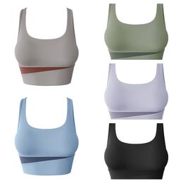 Vrouwen Yoga ondergoed womanpsds ondergoed sportbeha Vest Fitness Tops Sexy ondergoed Tanks Effen kleur Dame outfits Shirts met verwijderbare cups Oefening beha 0