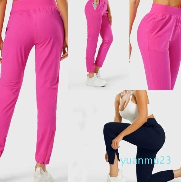 Pantalon de Yoga pour femmes, vêtements de Yoga pour filles, pantalon de Jogging adapté, extensible, taille haute, avec sangle d'entraînement