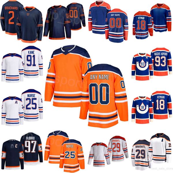 Hockey pour jeunes femmes 91 Evander Kane Jerseys Heritage Classic 97 Connor McDavid 29 Leon Draisaitl 93 Ryan Nugent-Hopkins 18 Zach Hyman 25 Darnell Nurse 2 Evan Bouchard