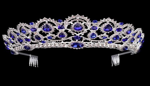 Women039s Coiffes de mode Strass Bijoux Fête Robe de mariée Accessoires Couronne de mariée Designer 8 couleurs Cadeaux d'anniversaire P1111998