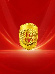 women039s Bloem zandstralen 24k vergulde Cluster Ringen JSGR068 mode huwelijkscadeau vrouwen geel gouden plaat sieraden ring283993862