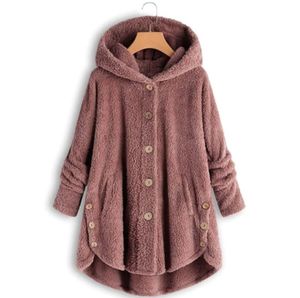 Women039s Fur Coats Woolblends 2022 Autumn Winter Coat Women Women Teddy Bear Wool Wool Plush Femenina Plus Tamaño M4XL3356713