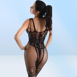 Femmes039s Bodage d'entrejambe ouverts bassages de lingerie érotique basses de sexe