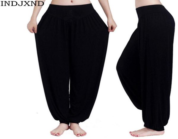 Women039s Pantalones Capris Mujer Casual Harem Cintura alta Danza Mujer Moda Pierna ancha Pantalones sueltos Bloomers Mujer Tallas grandes XX4960653