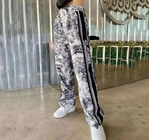 Femmes039s pantalons imprimées décontractées jogger jogger pantalon de survêtement à la mode femelle street streetwear56112255337966