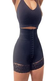 Women039s Shapers Bbl Shorts doble Compresión Alta cintura con control de barriga de sección media Curvy Fit9877035