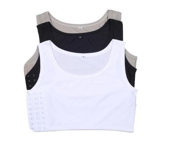 Femmes039S Shapers Poitrine poitrine Plabe plus taille Tombe Tombboy Trans Shaper Corset lesbien Under-Dirt Women Cosplay Vest Tank2882795