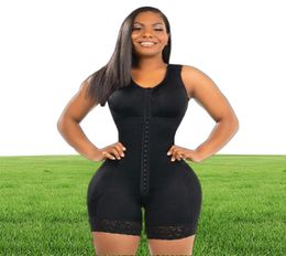 Femmes039S Shapers Compression Double Full Body Stage 2 Faja avec soutien-gorge Femmes Underbust Shapewear BodySuit Tamim Control Waisttrai1291419