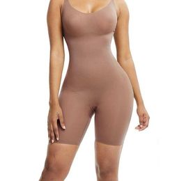 Dames039S Shapers Gaine Colombienne High Taille Body Shaper Slimming Tummy Control Bodysuit Sexy Lingerie Sheath Woman Flat Bell1555788