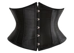 Dames039S Shapers Underbust Corset Sexy Underwear Taille Slimming Body Shaper for Women Steampunk Laceup Belts5621238