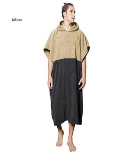 Femmes039s Sleepwear Man Femme Bath Serviette rapide Absorbant rapide Robe Robe Sports Sports Cloak Summer Beach Surfing2465997