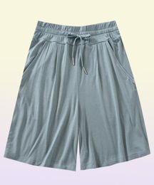 Women039S Sleepwear Summer Women Modal cortocircuy pantalones de pijama elástico pantalones cortos de sueño para dormir