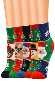 Femmes039s chaussettes dame cadeaux de Noël Cadeau Fashion hiver laine mignonne 3d dames chaussettes folles femelles thermiques chaudes chaudes animaux 5099964