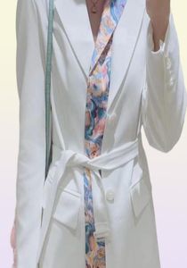 Femmes039s costumes Blazers à manches longues Couture imprimé conception tendance dames costume corée du bureau reine Blazer 2021 printemps automne ou4366216