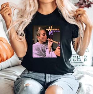Femmes039s T-shirts Ethan Peters Hannah Montana Shirt Hipster Streetwear Women Clothes Fashion Trend ShortSleev Tops ROPA HABR6553470