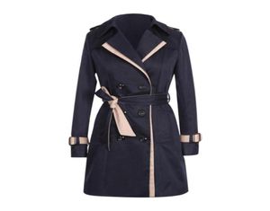 Dames039S Trench Coats Coat for Women Dames Fashion Black Autumn Clothing Jackets8830589