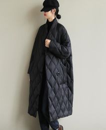 Dames039S Trench Coats Winterjas Dames licht katoenen jas voor midlong Parkas Femme Peded Jackets Outerwear Loose Abrigos M5727903