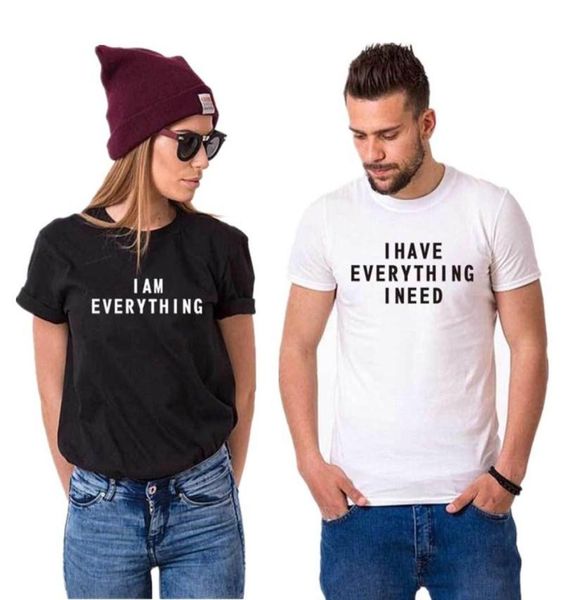 Women039s TShirt T Shirt Mari Femme Vêtements Petit Ami Petite Amie Lettre Drôle Imprimer Couple Pour Hommes Et Femmes Famille Matchin8069446