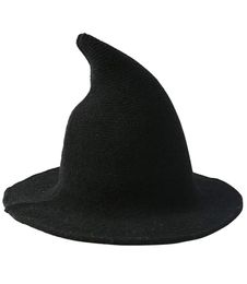 Women039s Witch Kinitswool Chapeaux pour Halloween Party Masquerade Cosplay Costume Accessoire et Daily2048516