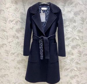 Femmes039s Mélanges en laine Mode Mode en laine Coats courts longs Vestes réversibles à capuche Classic Modèle Extérieur Femmes Elegant Wi7986043