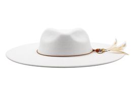 women039s lana cálida top poco profundo fedora tendencia de la moda gorras unisex color sólido sombreros de jazz de gran tamaño masculino clásico bombín de hueso 4544819