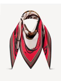 Femmes 100 foulards en soie plus récent système de tarot saisons paragraphe plus petit ruban carré foulards carrés sans boîte 3600797