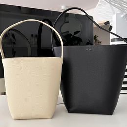 Womens 3Size the row Park tote Bag Luxe handtas designer schouder emmer reistassen Heren vintage portemonnee Lederen boodschappentassen crossbody zomer strand clutch bag