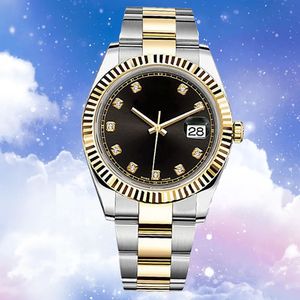 Relojes mecánicos automáticos de 41 mm de mujer 2813 Gold de acero inoxidable para hombre Buceo impermeable y movimiento luminoso Dhgate Watch 89