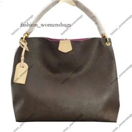 dames 5a 1:1 handtas designer tas tas portemonnees M43704 Hobo grote handtas capaciteit echt leer sierlijke schouder vrouw handtassen Totes GRACEFUL tassen handtas