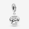 Femmes 925 Sterling Silver Charms Fit Pandora Bracelet Angel Hearts Style Top Qualité Lady DIY Perles Avec Boîte D'origine