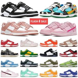 Hommes Chaussures de créateurs Fruité blanc noir vert panda whisper argon rose mousse vintage marine gris gris brouillard de Pâques Valentin Sneakers décontractés chaussures de course