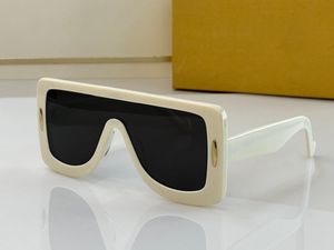 Gafas de sol de vanguardia para mujer gafas de sol con máscara de acetato marfil TAMAÑO 60 17 140 gafas de sol para hombre 100% protección UVA UVB contra el viento