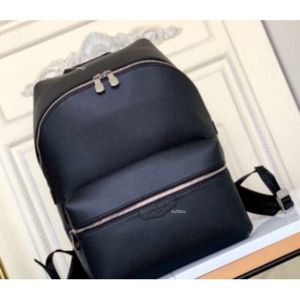 Sac de designer pour femmes Fleur noire Bonne qualité Sac à dos en cuir véritable Sacs à dos en toile Sac d'ordinateur d'affaires de grande capacité pour homme Sac d'école de mode fourre-tout