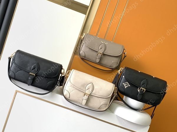 Womens bag Sac à cheval pour femmes, sac à bandoulière simple incliné, sac messager, bandoulière réglable inclinée, matériau en cuir véritable AAAAA