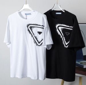 T Shirts Summer Sharks Mens Dames Designers T-shirts T-shirts Mode Brands Tops Man S Casual Shirt Luxurys Clothing Street Cleren Tees XS-L