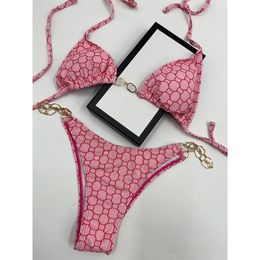 Bikinis descremados para mujer Trajes de baño de diseñador Baño de playa Descremado Bikini de dos piezas Trajes de baño Traje de baño clásico femenino Ropa de diseñador para mujer Desnatados Bikini de moda sexy