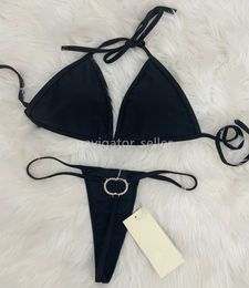 Damen-Bikini-Set, Badeanzug, Schwimmen, zweiteilige Badeanzüge, Sommer-Strand-Badebekleidung, Damen-Badeanzug, Badebekleidung, Diamant