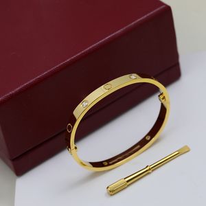 bracelet pour femme bracelet en or 18 carats mens diamant mode nouvelle or rose bijoux femme en acier inoxydable Designer Bracelets canal bijoux design de luxe