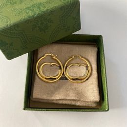 Dames cirkel eenvoudige oorbellen hoepel oorbel voor vrouwen ontwerpers oorbellen merken gouden oorsteker luxe parel oorbellen