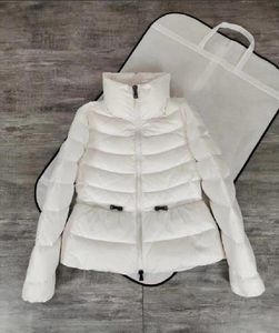 Femmes Classique Taille Down Manteaux Invisible Cap Vestes Hiver Puffer Parka Europe Designer Manteau Unisexe Vêtements D'extérieur Chaud Plume Veste Vêtements Blanc Noir