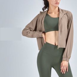 Dames kleding jassen jassen meisjes jas fitness sport lopen running buiten zonnebrandcrème verfrissend ademende gat snel drogende windjack zonnebrandcrème joggers